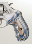 S&W J-Frame round butt finger grooves, with in frame integrated firing pin, MIM parts, laminated wood smooth